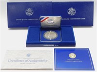 1987-S U.S. Constitution Commemorative Silver