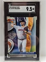 2020 Bowman's Best Justin Verlander 6 SGC 9.5