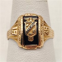 10K Gold 1939 Oak Hill HS Ring