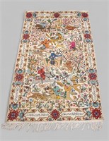 IRANIAN EMBROIDERED CREWEL WORK WALL HANGING