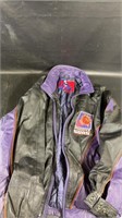 Vintage Retro Phoenix Suns Leather Jacket