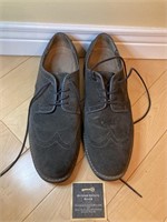 Black Suede G.H. Bass & Co. Leather Shoes Sz 9D