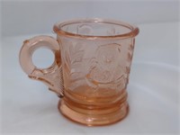 1970's Mosser Art Glass Child’s Passion Pink