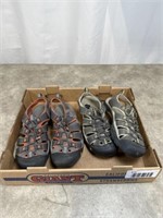 Keen sandals, size 13 for both