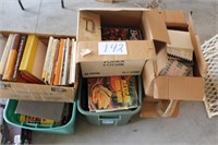8 BOXES OF VTG AND NEWER COOKBOOKS