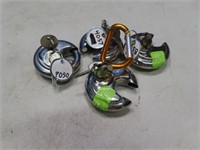 Last (4) Cylinder Padlocks Locks