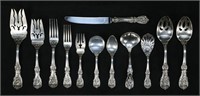 99 Piece Reed & Barton Francis I Sterling Flatware