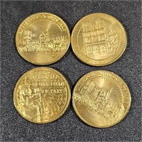 4 Notre Dame Paris coins