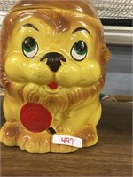 lion cookie jar