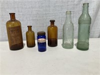 Vintage Medicine, Beverage Bottles
