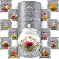Teabloom Flowering Tea Gift Set - 12 Unique