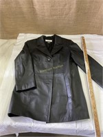 Women’s Leather coat, Small