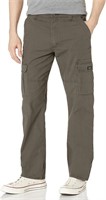 Wrangler Authentics Men's Twill Relaxed Fit Cargo