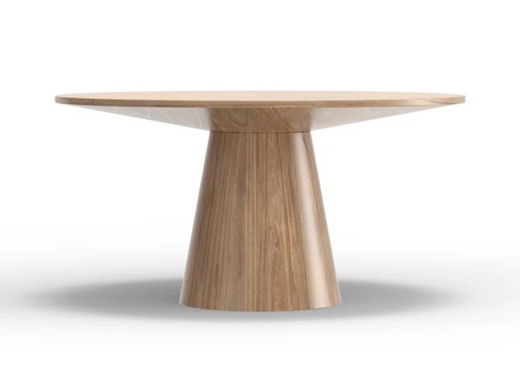 Astraea Cove Round Dining Table Base Color: Natura