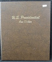 U.S. PRESIDENTIAL $1 COIN BOOK NOT A FULL BOOK -