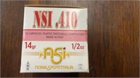 NSI .410 Ammunition 25 Cartridges - 14gr. 1/2oz