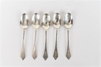 MAPPIN & WEBB STERLING SILVER DEMITASSE SPOONS