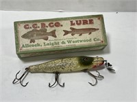 C.C.B.Co. Lure Box with Lure Marked C.C.B.Co