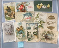 10 Easter Antique/Vintage Postcards Ephemera