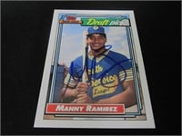 Manny Ramirez signed Trading Card w/Coa