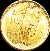 1926 $2.50 Sesq. Gold Quarter Eagle UNCIRCULATED