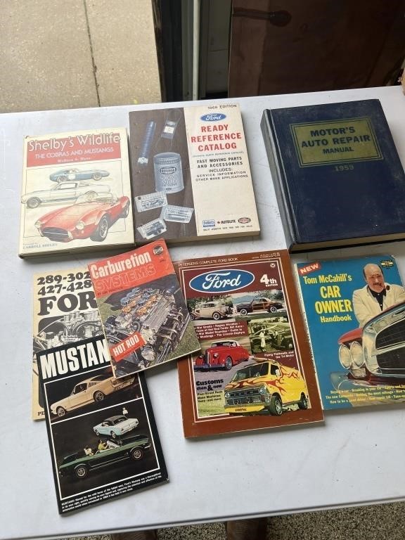 Vintage Ford and other shop manuals