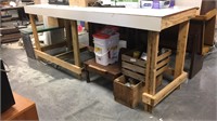 Workbench with 2x construction