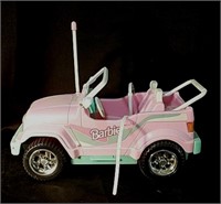 Barbie Battery Powered Remote Control Jeep
