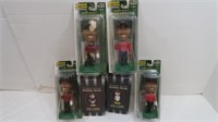 4 Tiger Woods Bobbleheads, Pirate Bobbleheads