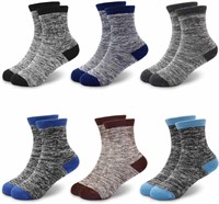 6PAIRS Boy's Wool Socks