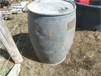 45 gal imperial oil pot belly steel barrel