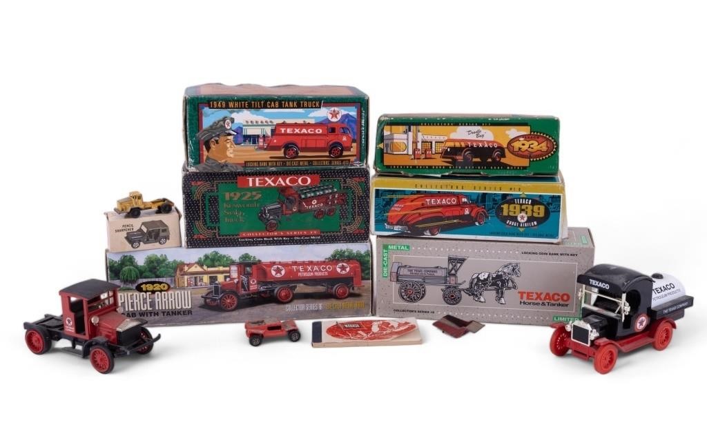 Texaco Die Cast Toy Vehicles