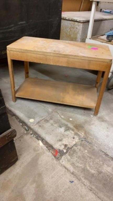 WOOD COFFEE TABLE OR SIDE STAND