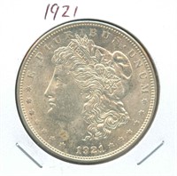 1921 Morgan Silver Dollar