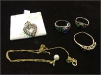 JEWELRY LOT 5 PIECES