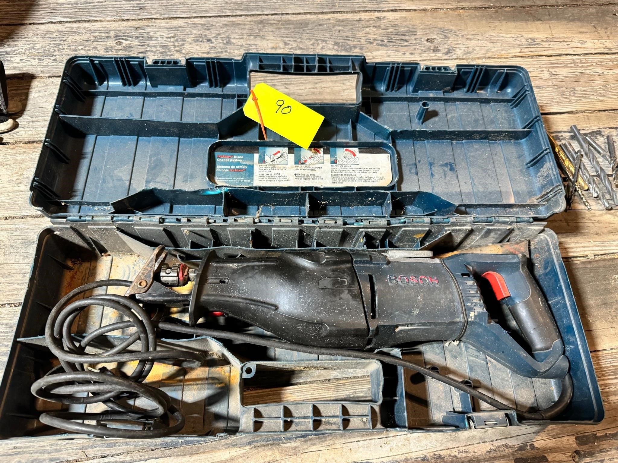 Bosch Sawzall with Hard Case