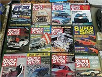 Vintage Super Stock Magazines including issues