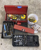 Tool boxes, sockets sets & more