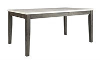 ACME FURNITURE Merel Dining Table - - White Marble