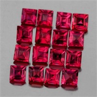 Natural Princess Red Ruby16 Pcsl {VVS-VS}