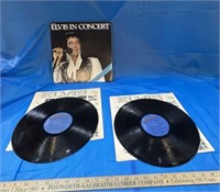 Vintage Elvis in Concert Double LP