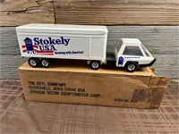 1976 Ertl Toys Stokely USA Semi Truck W/ Box