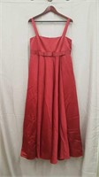 David's Bridal Red Dress- Size Large