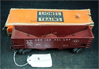 Lionel 1948 Post Ware 6465 Coal Train Car W Box