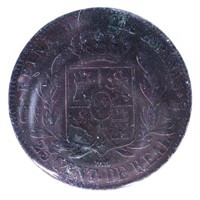 Spain 1859 25Ctm VF20 ICCS