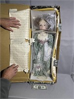 Designor Guild Collection Porcelain Doll in Box