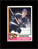 1974 Topps #110 Jean Pronovost VG to VG-EX+