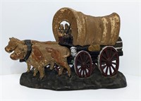 Metal Covered Wagon Lamp