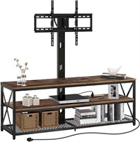 Seventable TV Stand with Mount 51  Brown