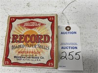 Vintage Western Record Loader Paper Shells